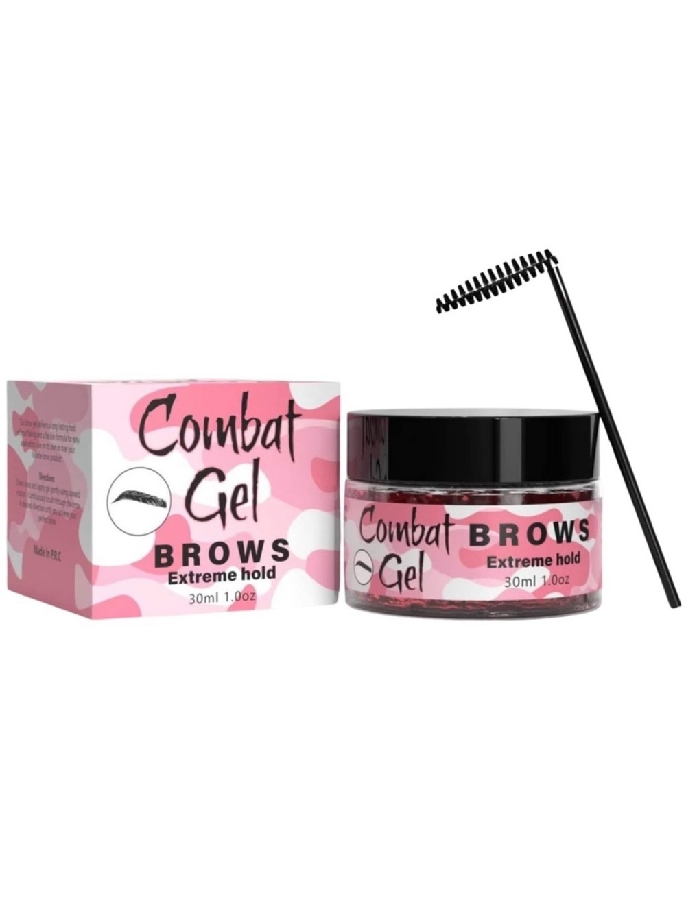 Combat Gel Brows Extreme Hold Brow Gel 1oz